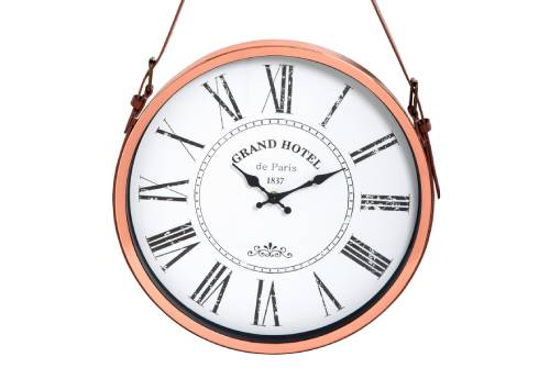 Reloj de Pared con Correa 38 cm.