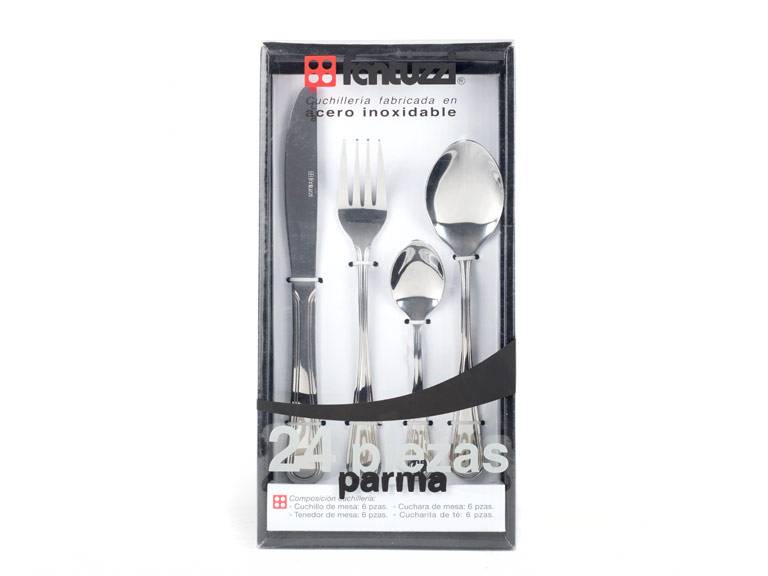 Cuchilleria Parma 24 pzas. Fantuzzi Acero Inoxidable