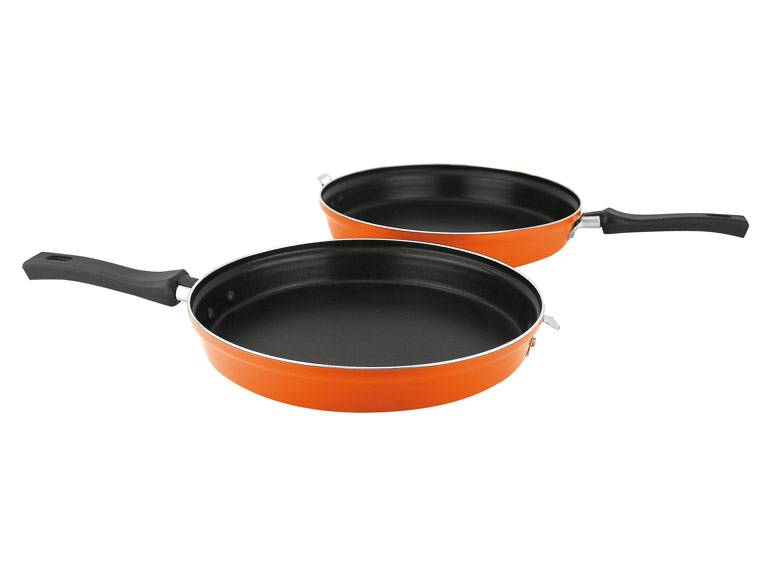 Sartén Fantuzzi Duo Tortilla Gourmet 24 cms. Naranja