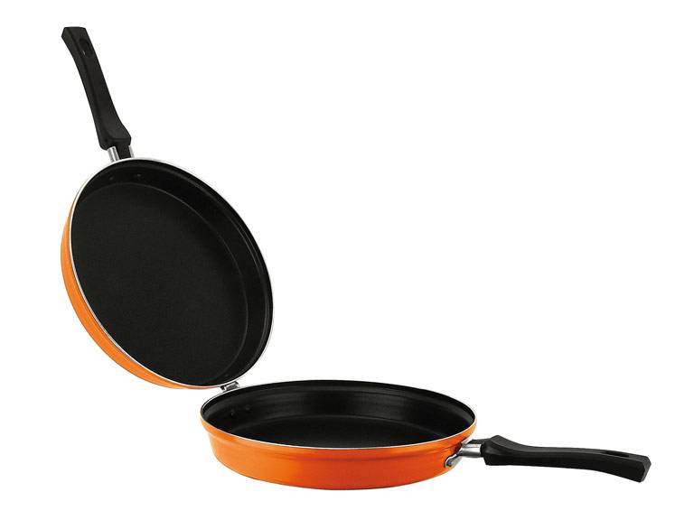 Sartén Fantuzzi Duo Tortilla Gourmet 24 cms. Naranja