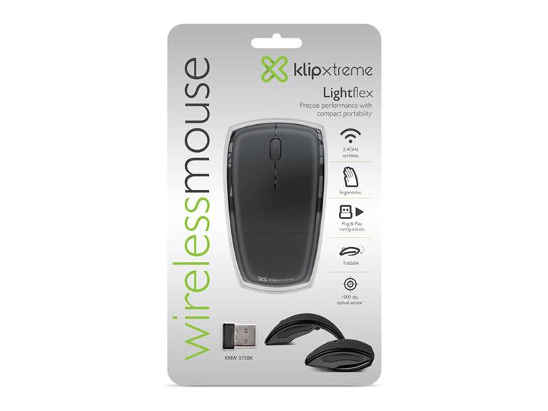 Mouse Inalambrico Black KMW-375BK