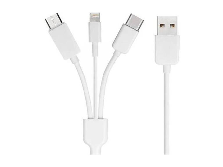 Cable Usb 3 En 1 Micro