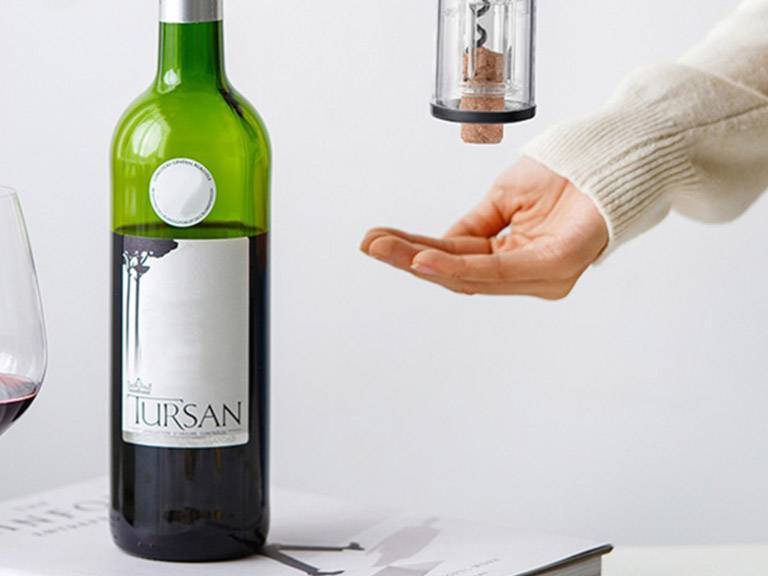 Abridor de vino eléctrico automático