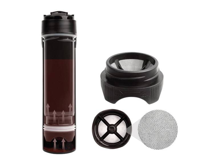 Cafetera Portátil MasterLife CP03  Negro