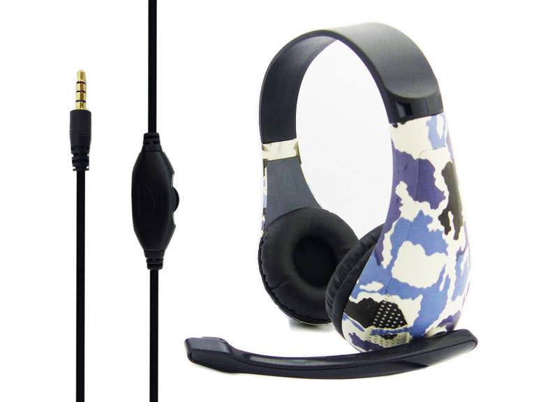 Audifono Gamer Tecno BK-09 Camuflado