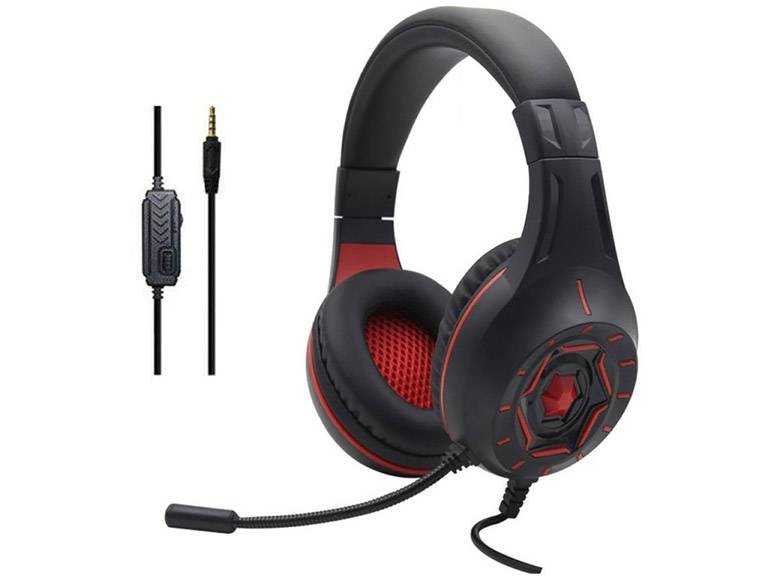 Audifono Gamer KOMC S90 Rojo