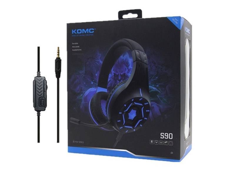 Audifono Gamer KOMC S90 Azul