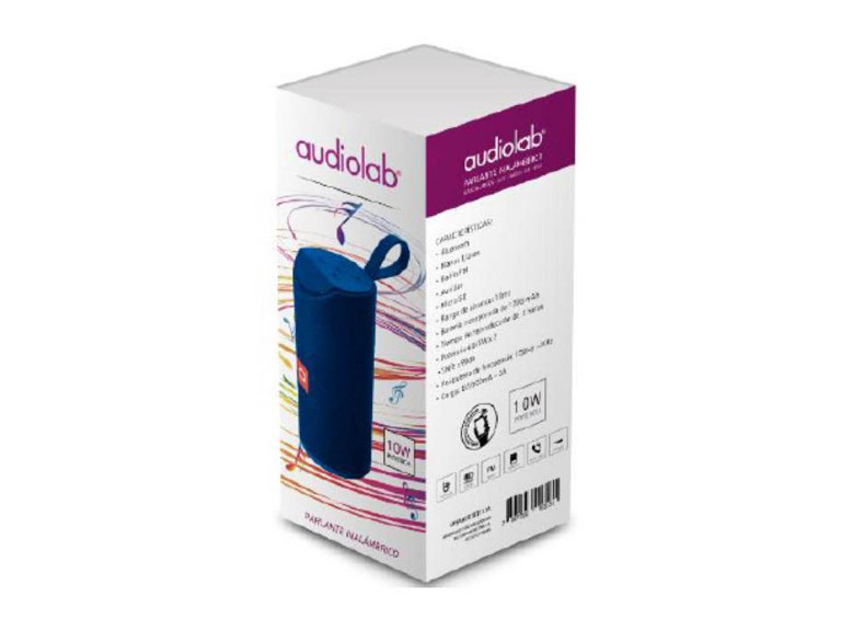 Parlante Bluetooth Aux Azul