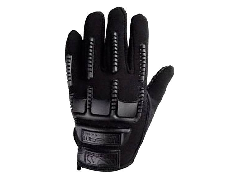 Guante Moto Bicicleta Táctico Negro 130 GR Importclick