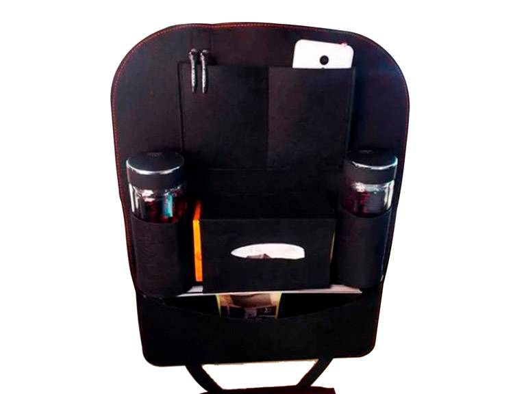 Bolso Organizador Para Respaldo Asiento Trasero De Auto