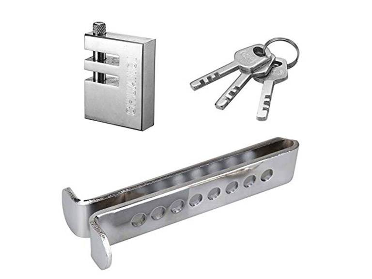 Traba Pedal + Candado + Llaves de Seguridad Importclick