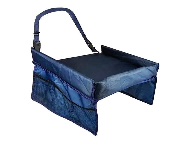 Mesa de Viaje Infantil para Automóvil Azul Importclick