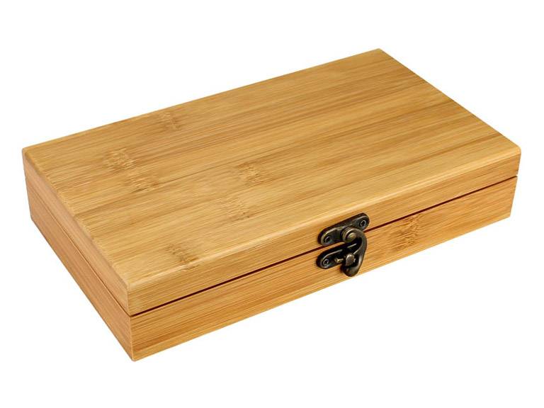 Set Deluxe Vino con 4 Accesorios Bamboo Ecológico Importclick