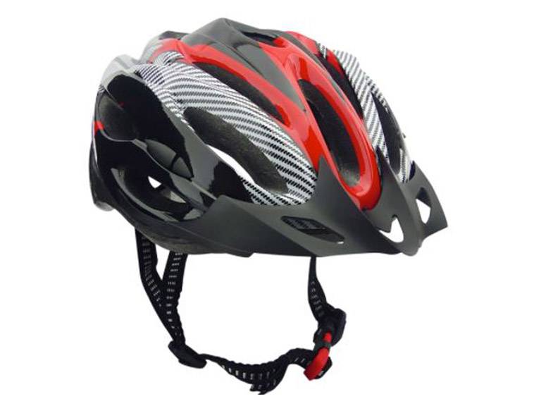 Casco Bicicleta Profesional Full Seguridad Rojo Importclick