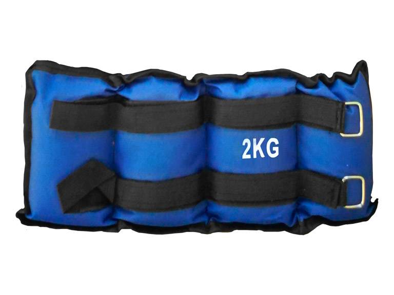 Pesas Deportivas Para Tobillos Y Muñeca 2 KG Azul Importclick