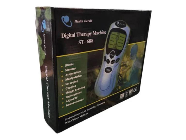 Electrofísico Tens Electroestimulador De 4 Parches Importclick
