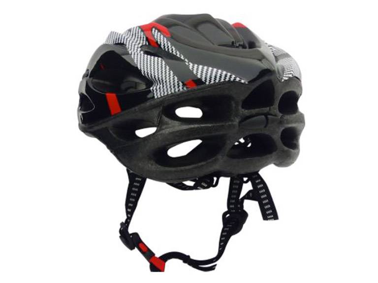Casco Rojo Bicicleta Profesional Full Seguridad con Luz Importclick