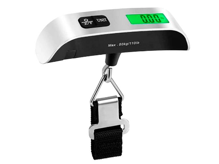 Balanza Digital Mini para Maletas y Viajes 50 KG Importclick