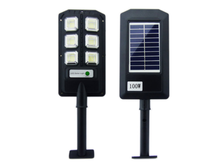 Foco Solar LED 6 Placas 100 Watts Importclick