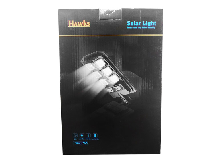 Foco Solar LED 6 Placas 100 Watts Importclick