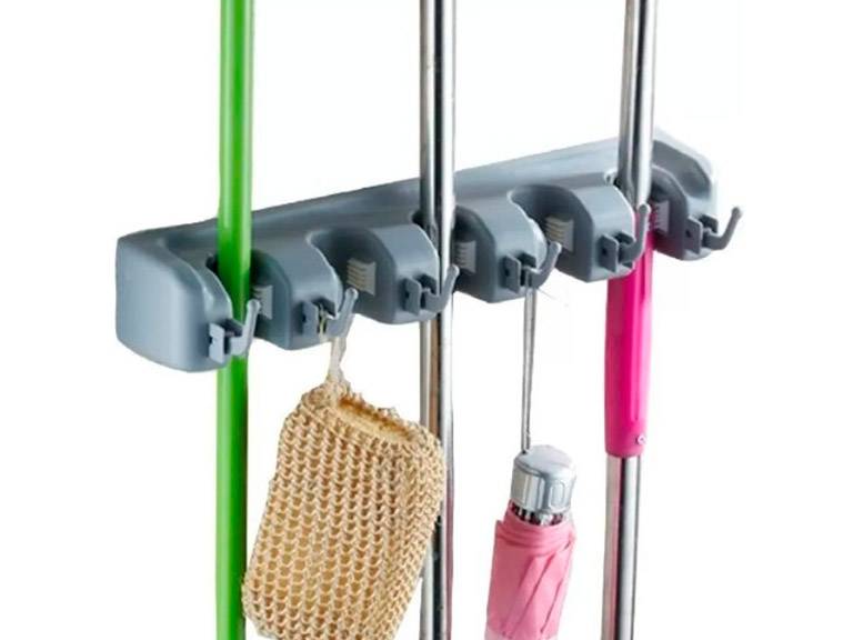 Soporte Organizador de Pared Multiuso 5 Puestos Importclick