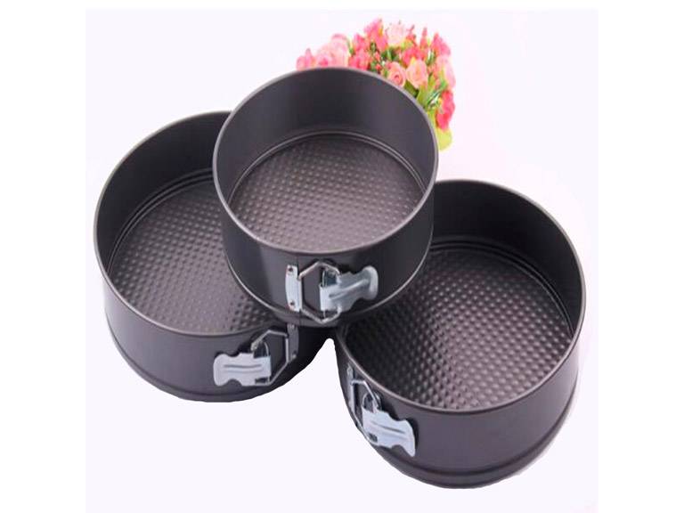 Set 3 Moldes Circular Desmontable Antiadherente Cocina Importclick