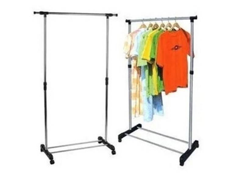 Perchero Doble Organizador Colgador con Ruedas Importclick