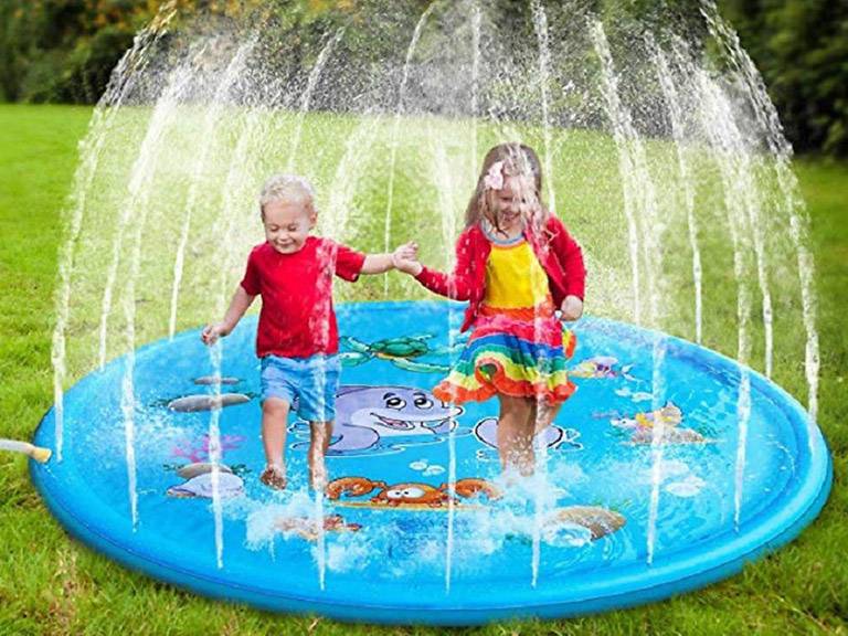 Piscina Infantil Regadera 150 CM azul Importclick
