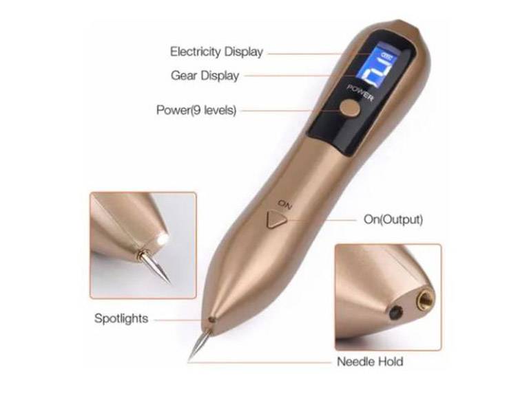 Laser Pen Removedor de Plasma Maquina Extracción Verrugas Manchas Lunares y Pecas Importclick