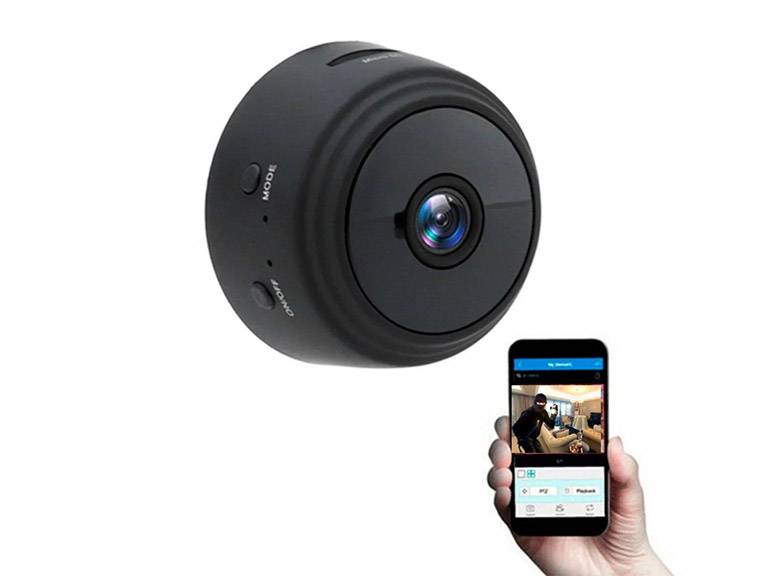 Mini Cámara de Seguridad Wifi Hd Visión Nocturna Recargable Importclick