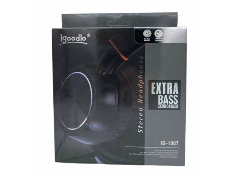 Audífono Plus Extra Bass Blanco con Cable Importclick