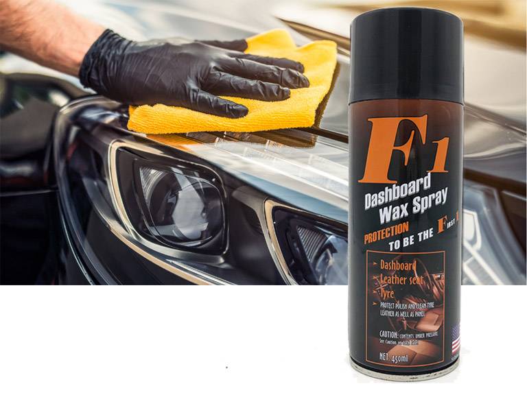 Pulidor en spray de cera para auto 450 ml