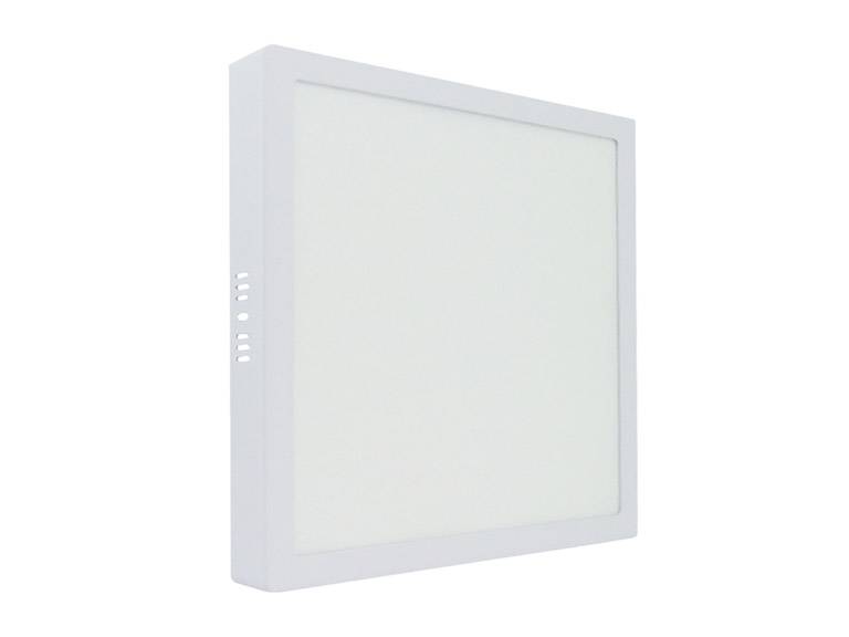 Foco LED Panel 24 Watt Cuadrado Sobrepuesto Luz Blanca Importclick