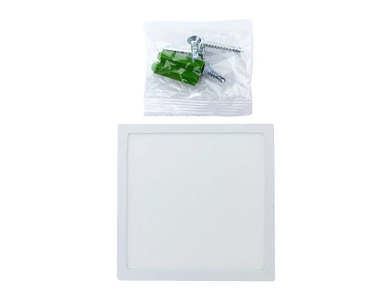 Foco LED Panel 24 Watt Cuadrado Sobrepuesto Luz Blanca Importclick
