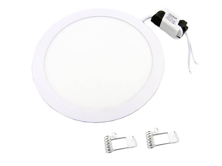 Foco LED Panel 18 Watts Sobrepuesto Luz Fría Importclick