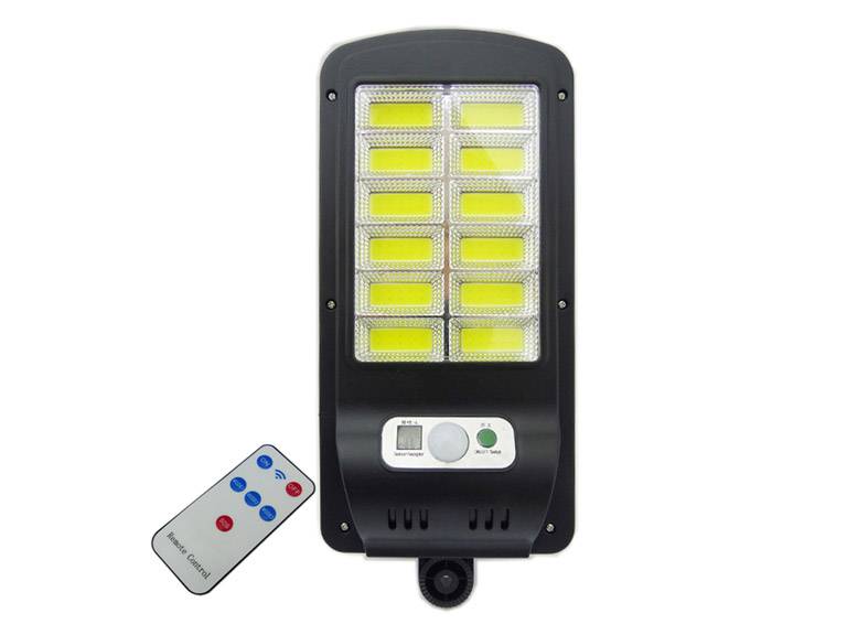Foco Solar LED COB 12 Placas Luz Importclick