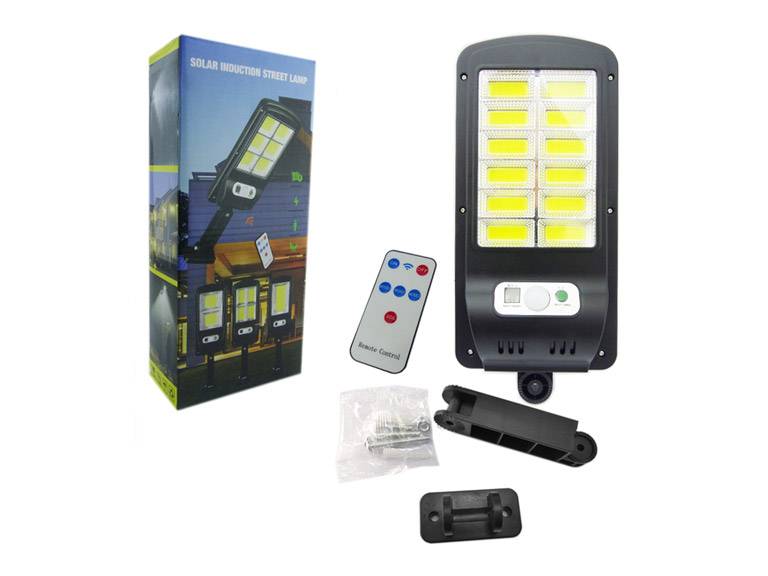 Foco Solar LED COB 12 Placas Luz