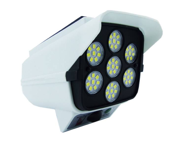 Foco Solar LED Cámara 150 Watts Sensor Movimiento