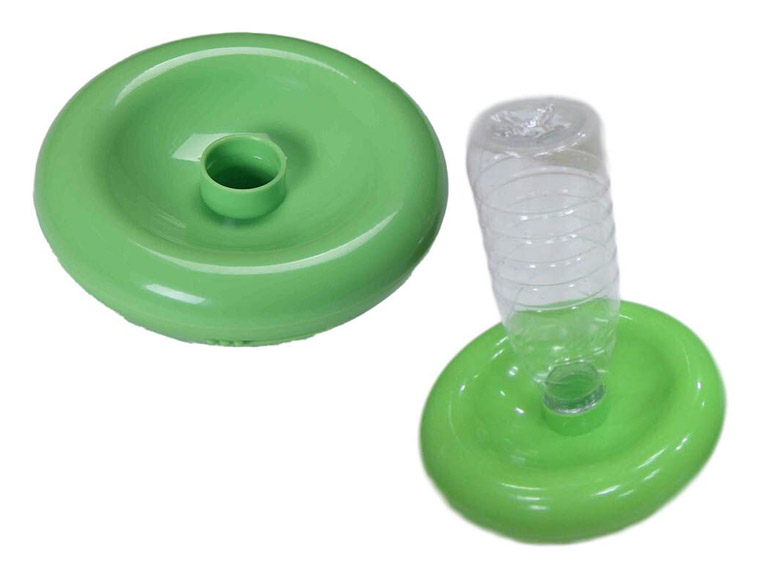 Juguete Dispensador Botella Verde Perro