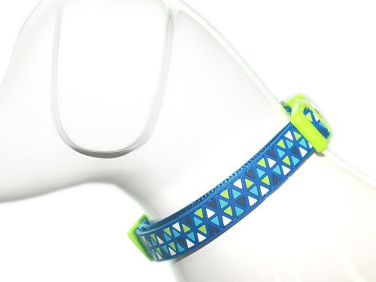 Collar Triángulo Azul Xs Perro