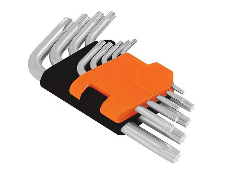 Kit Llave de Torque Forma Estrella 9 Piezas Importclick