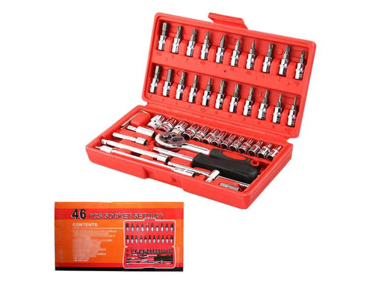 Juego Caja Set Dados Herramientas Chicharra 46 Piezas Importclick
