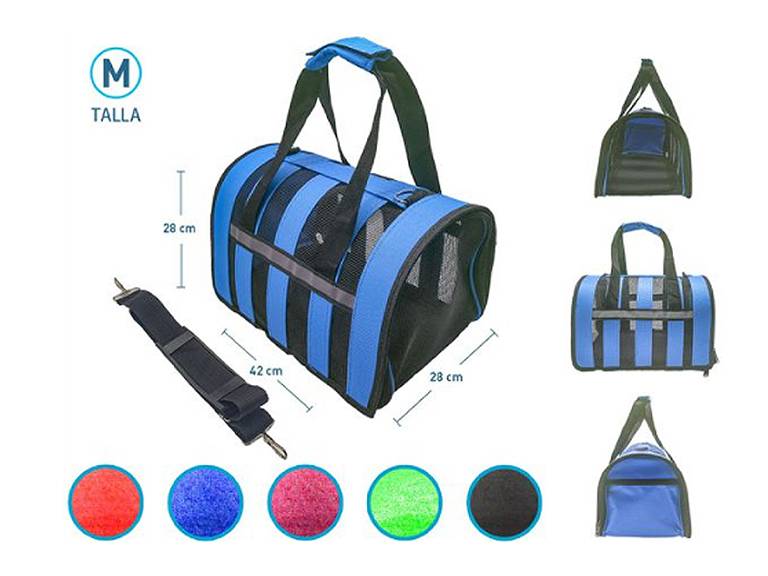 Bolso Transportador Para Mascotas Talla M