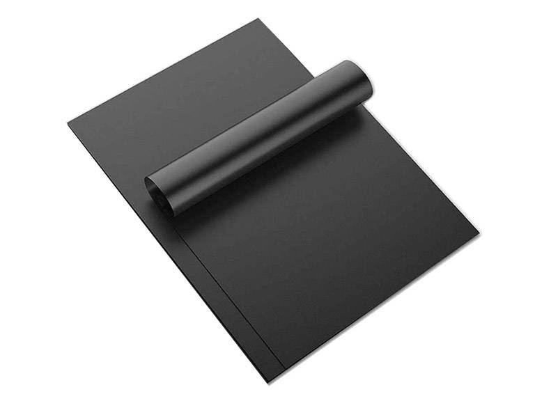 Set 2 Láminas Antiadherente Parrillas Reutilizable Negro Importclick