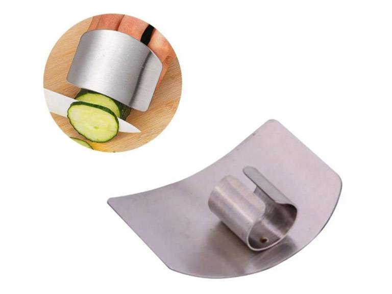 Protector Metálico de Dedos para Cortar Cocina