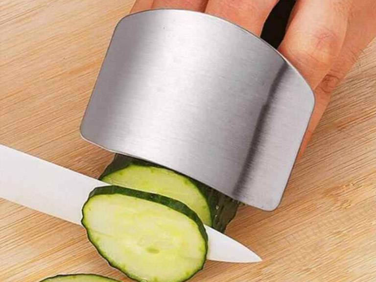 Protector Metálico de Dedos para Cortar Cocina Importclick