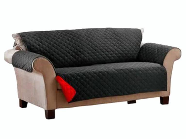 Funda Cobertor Protector Sofá Sillón 3 Cuerpos Negro Importclick