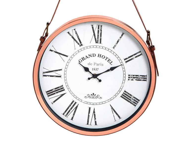 Reloj de Pared con Correa 38 cm.