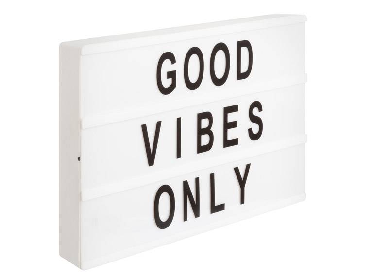 Led Ligth Box con Letras 3 Líneas