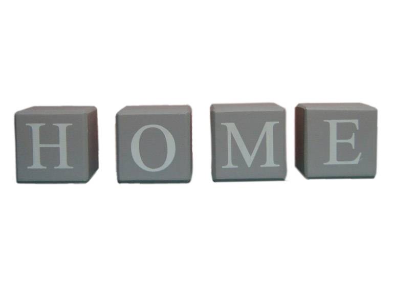 Cubos de Madera con Letras